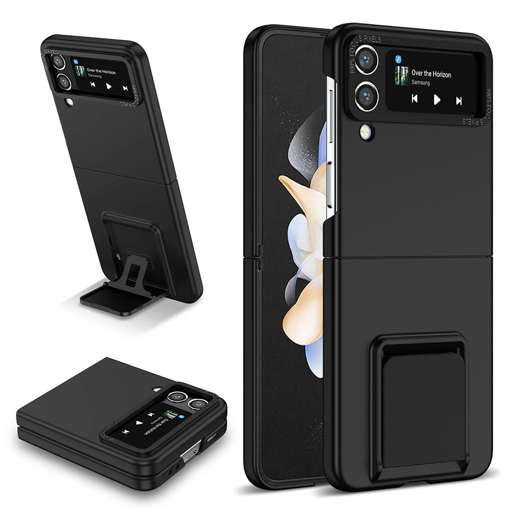 Flip Phone Case for Samsung Galaxy Z Flip4 5G Shockproof Case Hard PC Phone Cover with Kickstand Flip Phone Case for Samsung Galaxy Z Flip4 5G Shockproof Case Hard PC Phone Cover with Kickstand